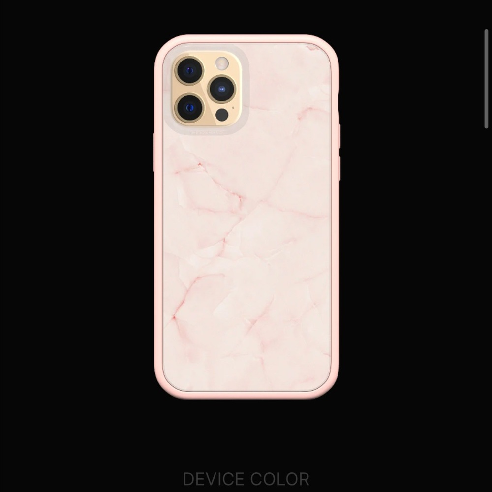 Rhinoshield Mod NX in pink, backplates in Himalayan Pink / Sand of the Hourglass